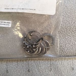 Free people hair braid rings jewelry